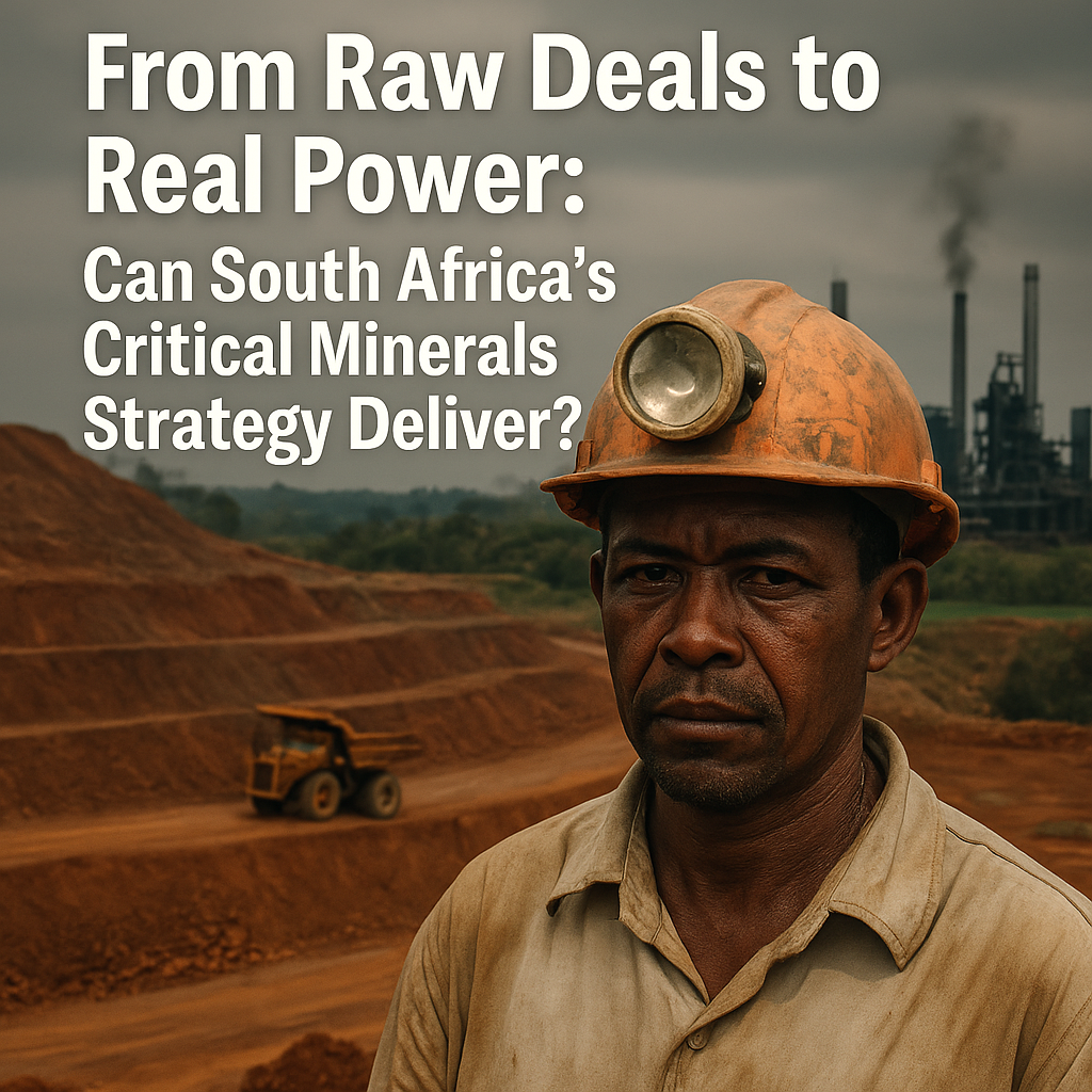 From Raw Deals to Real Power: Can South Africa's Critical Minerals Strategy Deliver?