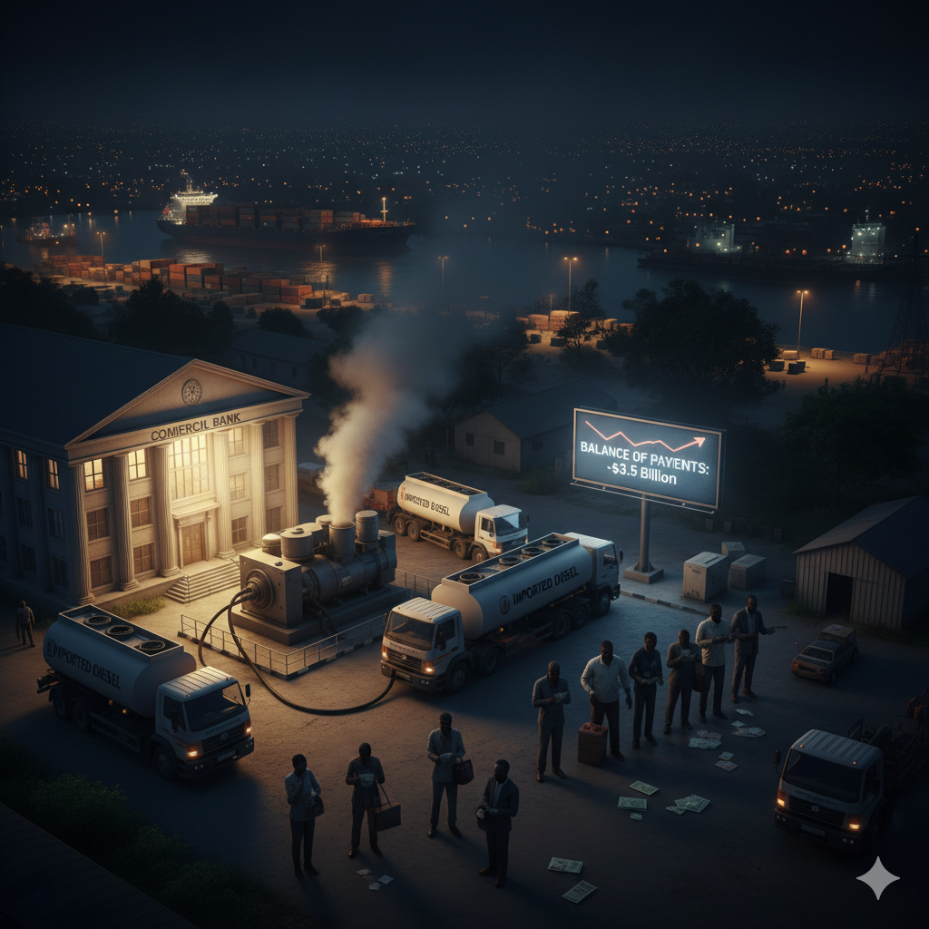 Diesel, Dollars, and Debt: How Generators Worsen Africa’s Balance-of-Payments Crisis